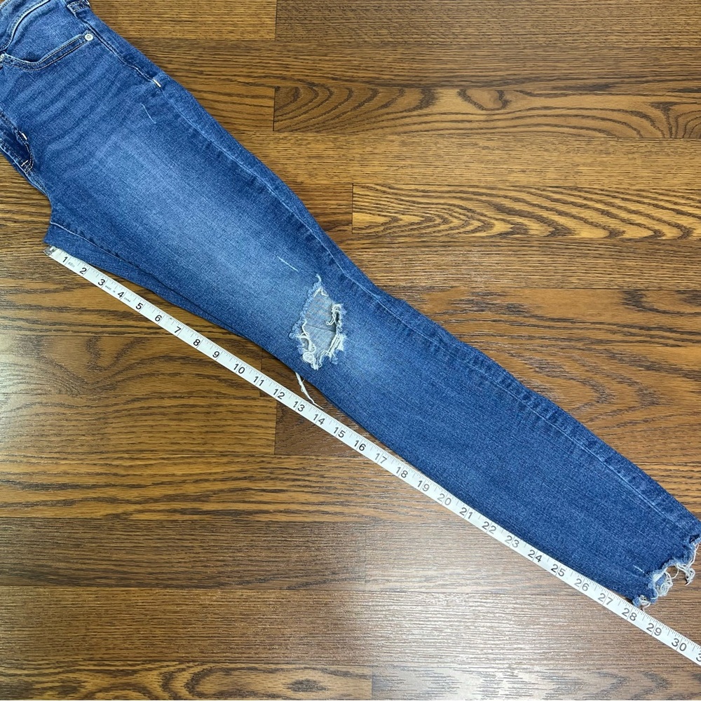 GAP Distressed Universal Legging/Jegging size 8/29 LONG - Picture 11 of 12